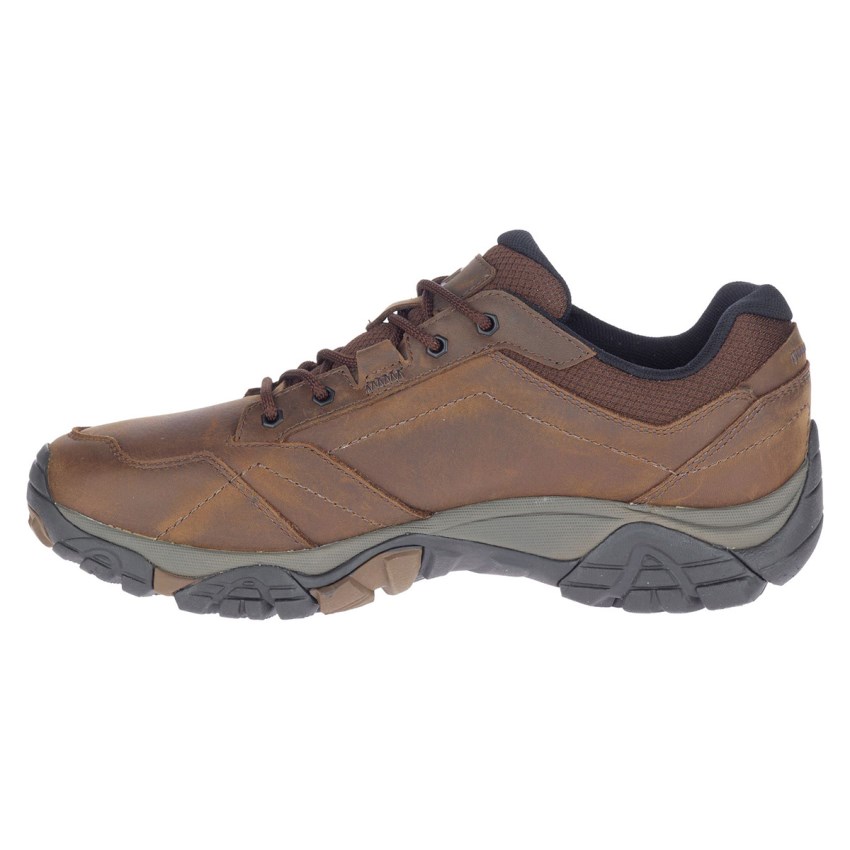 Basket Merrell Moab Adventure Lace Waterproof Marron Homme | H.E.RPNN